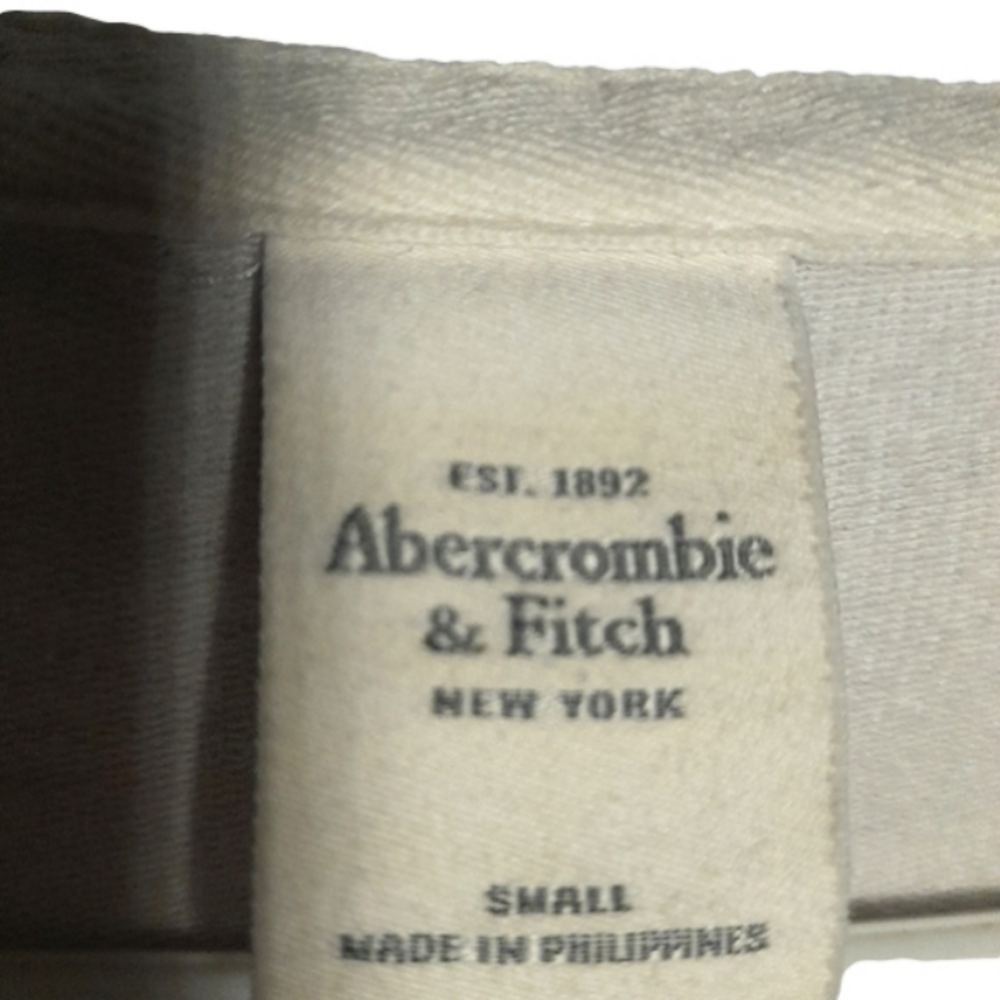 Abercrombie & Fitch NEW YORK 92 Hoodie Full Zip Womens Size Small wheat color - Picture 13 of 13
